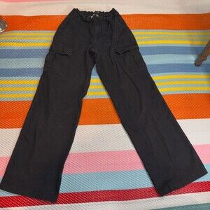 Refuge Black Flare Wide-Leg Pants Women’s‎ Size Small